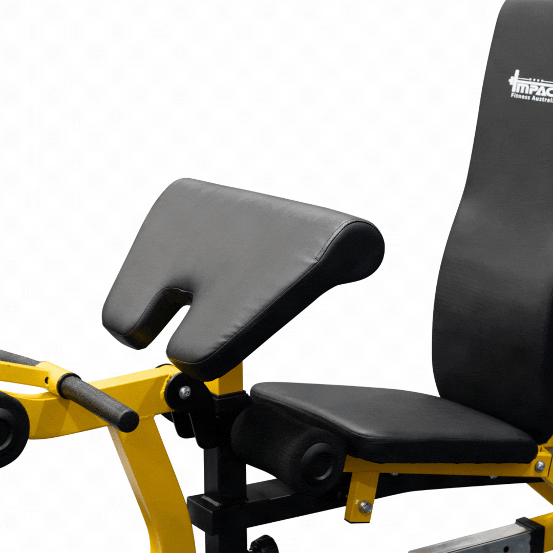 Multi-Trainer Home Gym with Adjustable Bench & 100kg Olympic Weight Set and Barbell