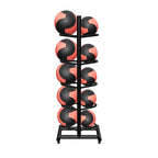 1–10kg Medicine Ball Set with Rack for Home & Gym Workouts