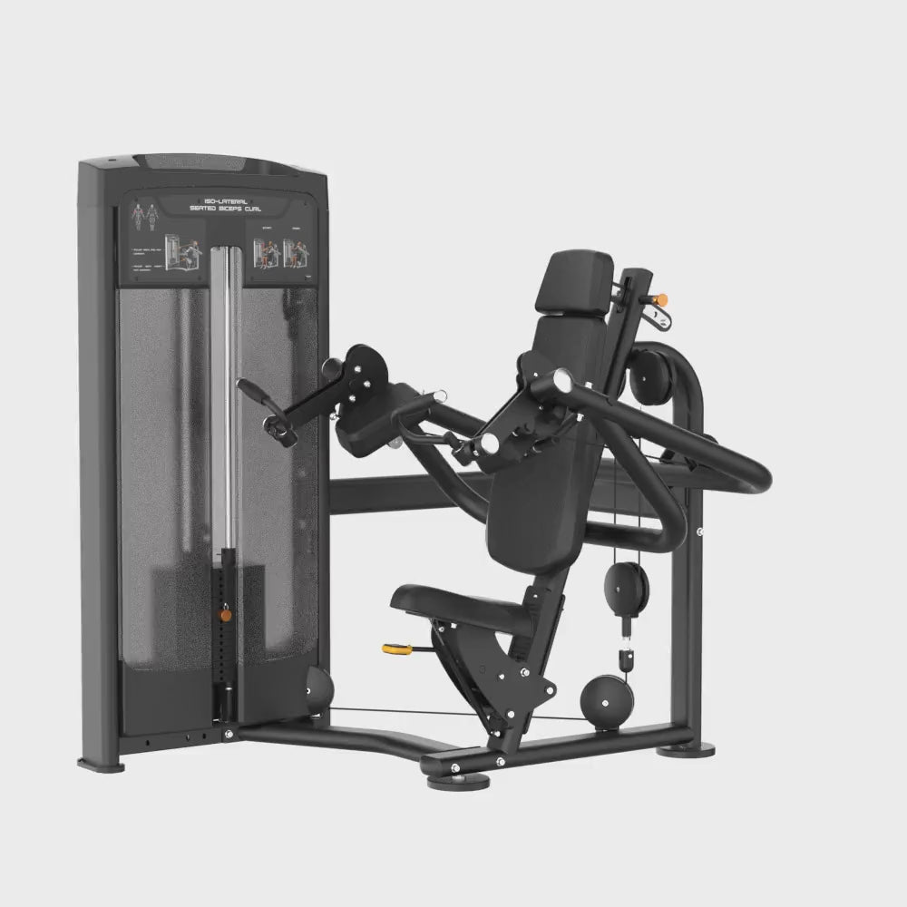 Insight Iso-Lateral Seated Biceps Curl Rederine Series video