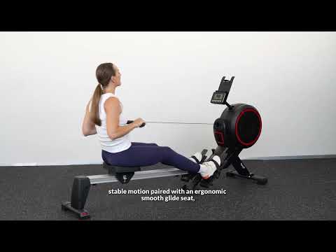 Rowing Machine with Magnetic Resistance and Folding Frame Impact Fitness IR8