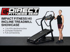 i40 Premium Incline Treadmill - Advanced Home Fitness