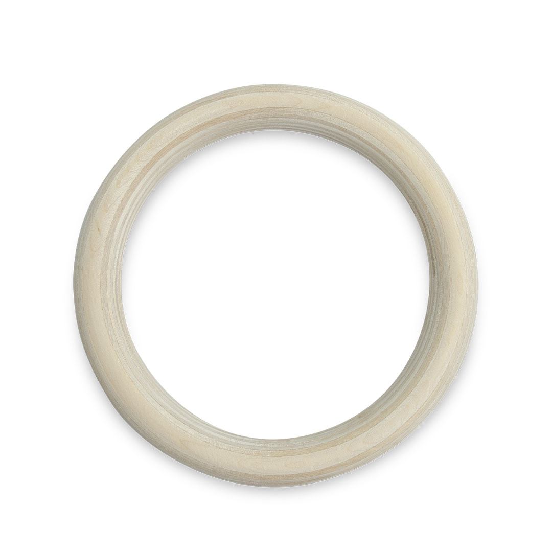 Wooden Gym Rings Pair