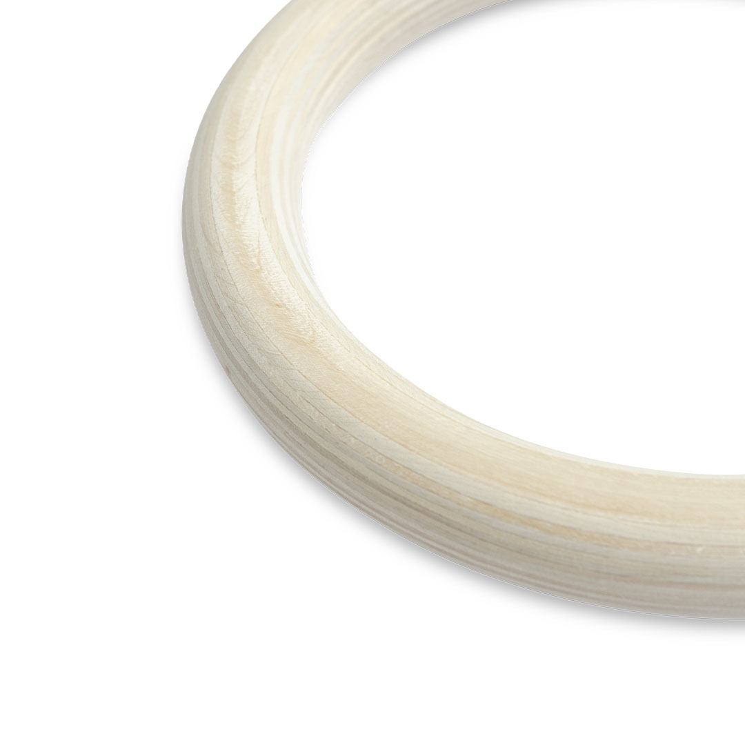 Wooden Gym Rings Pair