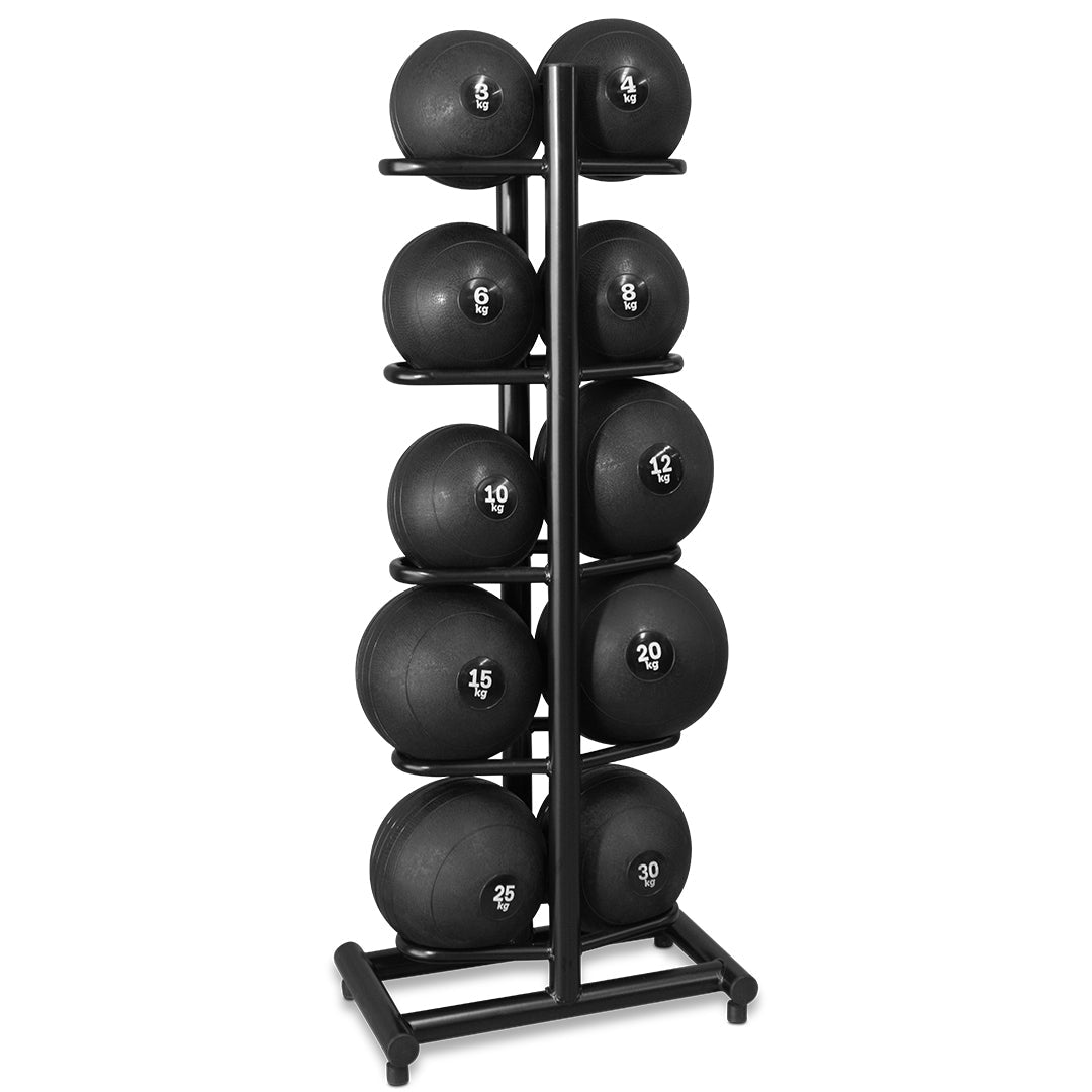 3kg–30kg High-Impact Slam Ball Set with Storage Rack – Complete ...