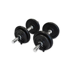 75kg Standard 7ft Barbell + Ez Curl Barbell + Dumbbell Set
